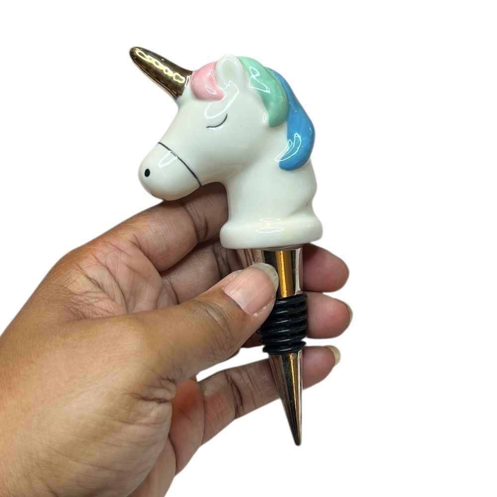 Modern Expressions Drinkware Accessories - Unicorn Bottle Opener & Wine Stopper - Picture 7 of 7